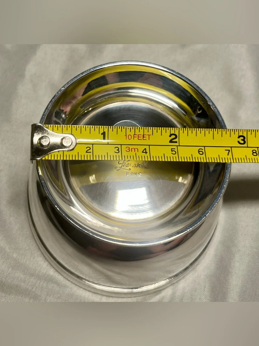 Silver-plate Small Bowl | Leonard Silver Co. EPNS | Paul Revere